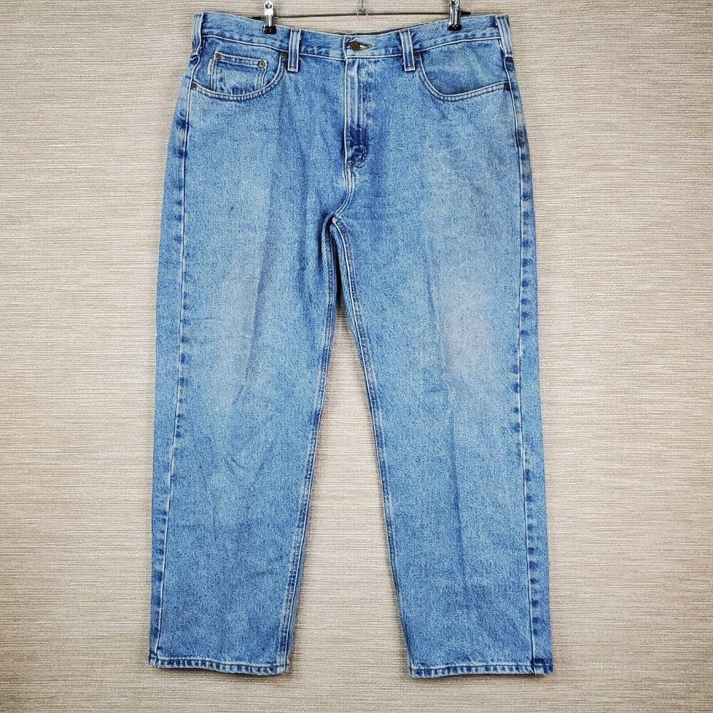 Carhartt Jeans Mens 40X30 Relaxed Fit Thrashed Gorpcore Workwear Heritage